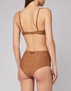 Sundek TOP BRALETTE EFFETTO WAVE -Moda Sconto WOMAN BIKINITOP BIKINITOP RAWWOOD GW332KTL7700 97400 2
