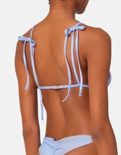 Sundek TOP A TRIANGOLO INCROCIATO 7 Sundek TOP A TRIANGOLO INCROCIATO -Moda Sconto WOMAN BIKINITOP CROSSEDTOP LOBELIA GW328KTL5900 78700 20