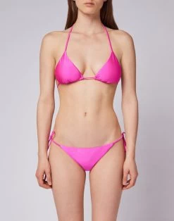 Sundek JENNIFER TOP TRIANGOLO EFFETTO PERLATO