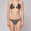 Sundek JENNIFER TOP A TRIANGOLO CON PAILLETTES -Moda Sconto WOMAN BIKINITOP JENNIFERTOP BLACK W101KTL6700 00400 1