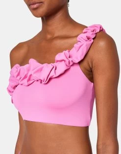 Sundek TOP CON BALZA -Moda Sconto WOMAN BIKINITOP ONESHOULDERTOP ABELIA GW327KTL5900 79100 26