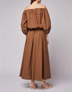 Sundek BLUSA IN COTONE POPELINE E SCOLLO A BARCA -Moda Sconto WOMAN BLOUSE BLOUSA RAWWOOD GW042BSPI200 97400 3