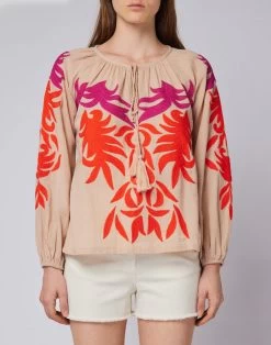 Sundek BLUSA RICAMATA