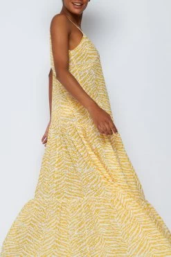 Sundek ABITO LUNGO CON SPALLINE SOTTILI E STAMPA ZEBRATA -Moda Sconto WOMAN DRESS DRESS SUNCORAL W360DRSG1T3 969T3 3