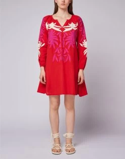 Sundek ABITO CORTO RICAMATO