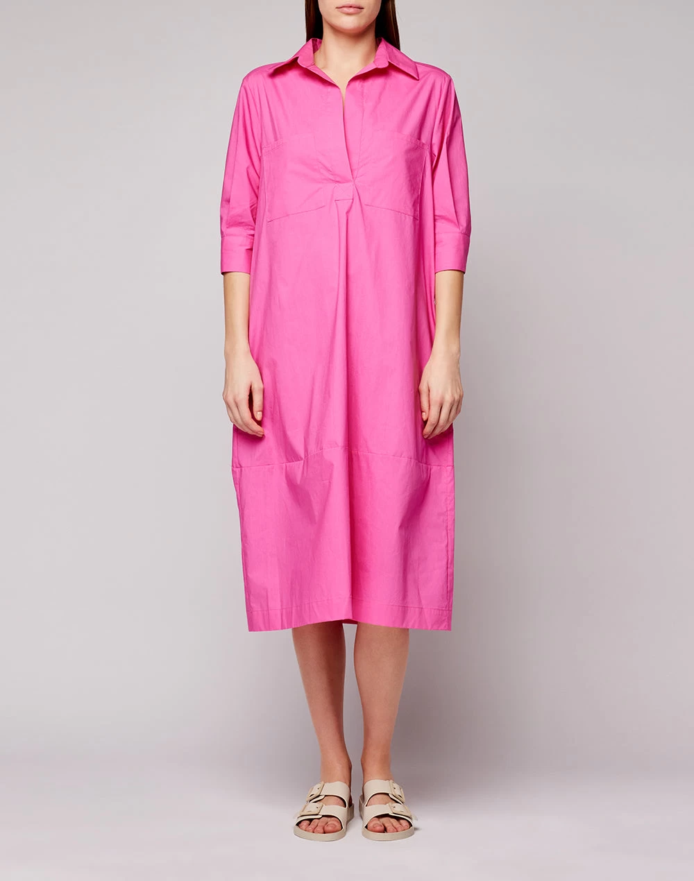 Sundek ABITO LUNGO IN POPELINE DI COTONE 3 Sundek ABITO LUNGO IN POPELINE DI COTONE