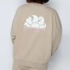 Sundek FELPA CON LOGO 2 Sundek FELPA CON LOGO -Moda Sconto WOMAN FLEECE FLEECEWITHLOGO MANGROVE01 W205JHF7800 96601 2