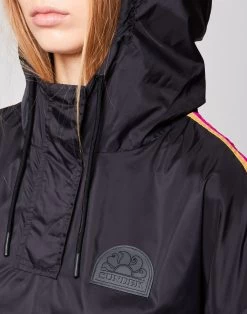 Sundek GIACCA ANORAK -Moda Sconto WOMAN JACKET ANORAK JACKET BLACK01 GW237JKN6700 00401 4