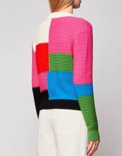 Sundek POLO DONNA IN MAGLIA -Moda Sconto WOMAN KNITWEAR POLOKNITWEAR MULTICOLOR GW837KICN700 31000 2