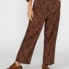 Sundek PANTALONI IN COTONE MUSLIN CON STAMPA LEOPARDATA -Moda Sconto WOMAN PANTS COTTONPANTS RAWWOOD GW068TRCM2LK 974LK 1