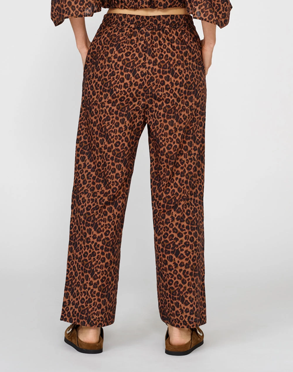 Sundek PANTALONI IN COTONE MUSLIN CON STAMPA LEOPARDATA 4 Sundek PANTALONI IN COTONE MUSLIN CON STAMPA LEOPARDATA - immagine 2