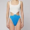 Sundek COSTUME INTERO IN TESSUTO GOFFRATO 2 Sundek COSTUME INTERO IN TESSUTO GOFFRATO -Moda Sconto WOMAN SWIMSUIT SWINSUIT LUNARFISH01 W302KSL7000 96401 1