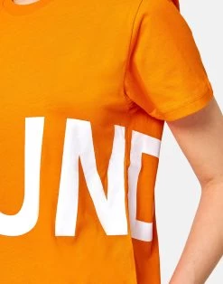 Sundek MAXI T-SHIRT IN COTONE ORGANICO CON STAMPA LOGO 7 Sundek MAXI T-SHIRT IN COTONE ORGANICO CON STAMPA LOGO -Moda Sconto WOMAN T SHIRTSS OVERFITT SHIRT GERBERA W731TEOC100 78600 17