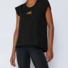 Sundek T-SHIRT IN JERSEY DI COTONE 1 Sundek T-SHIRT IN JERSEY DI COTONE -Moda Sconto WOMAN T SHIRTSS SLEEVELESST SHIRT BLACK01 W384TTJS000 00401 1