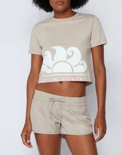 Sundek MARGATE - PANTALONCINO MARE CORTO -Moda Sconto WOMAN WOMANBD.RAINB MARGATESHORT MANGROVE01 W536BDP8100 96601 1