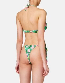 Sundek TOP A FASCIA REGOLABILE 6 Sundek TOP A FASCIA REGOLABILE -Moda Sconto woman beachwear laces top bright green GW329KTL36F8 280F8 3